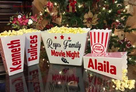 Personalized Popcorn Set /personalized Popcorn Tub/ Party - Etsy