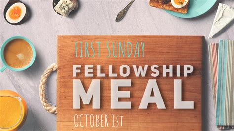 Fellowship Meal | One HOPE Fellowship