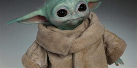 VIDEO: Take a Look at This Life Size Baby Yoda Doll! - Inside the Magic