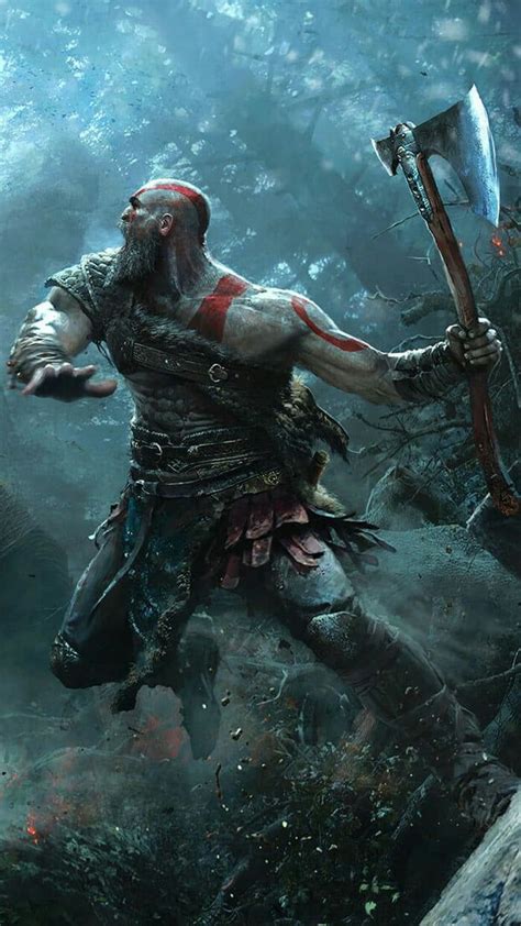 LORD OF GAMERS: God Of War Kratos Art Work