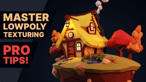 Master Low Poly Texturing - Pro Tips - Learn 3D Now