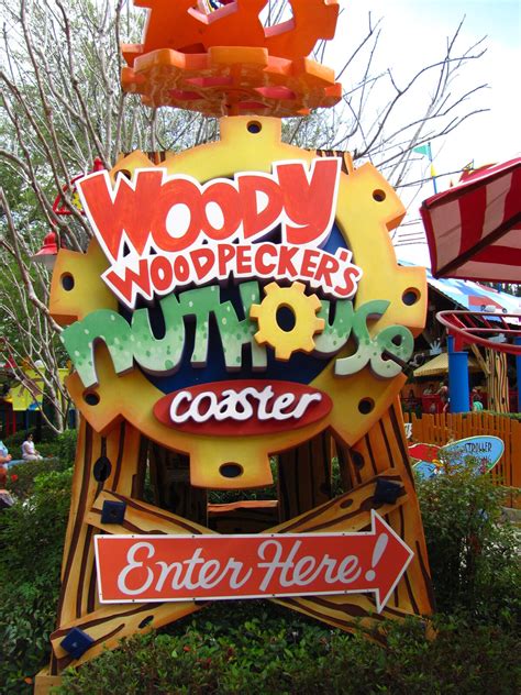 Woody Woodpecker's Nuthouse Coaster | Universalorlandoexperience Wiki | Fandom