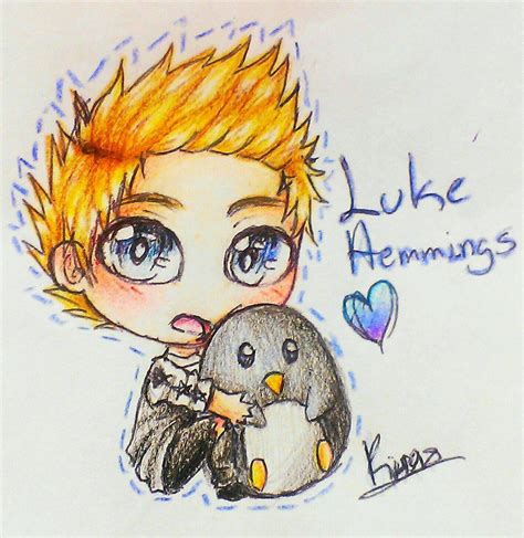 5sos fan art - Google zoeken | 5sos fan art, 5sos drawing, Chibi