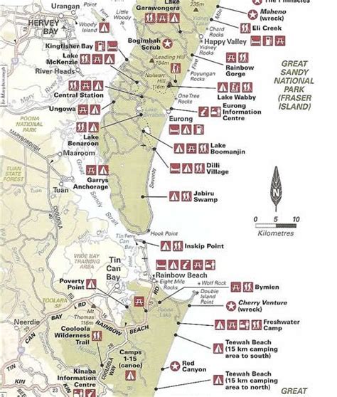 Fraser Island Camping Map | Gadgets 2018