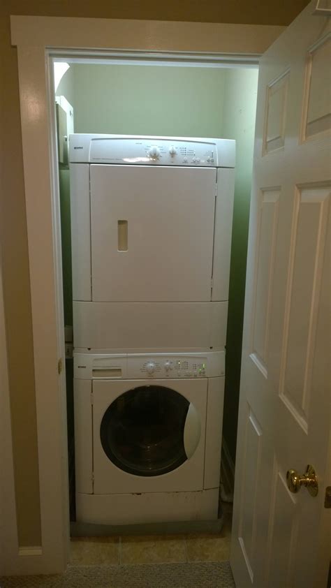 Installing Stacked Washer Dryer In Tight Closet at Mary Guzman blog