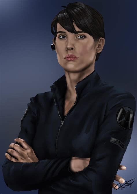 Maria Hill (Cobie Smulders) by iamherecozidraw on DeviantArt