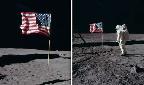 NASA Moon landing: Why did the Apollo 11 flag wave and flap in space? | Science | News | Express ...