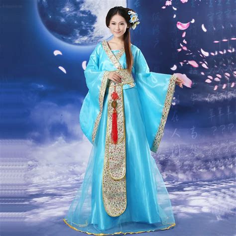 Women Fairy Ancient Princess Hanfu Chinese Folk Dance Traditional ...