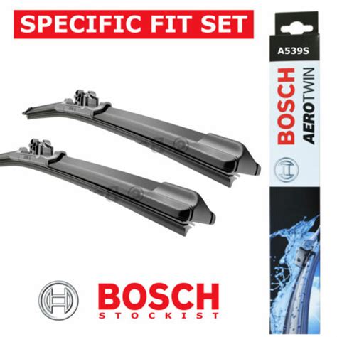 TOYOTA AVENSIS SALOON ESTATE NEW BOSCH A539S Aerotwin Front Wiper Blades Set | eBay