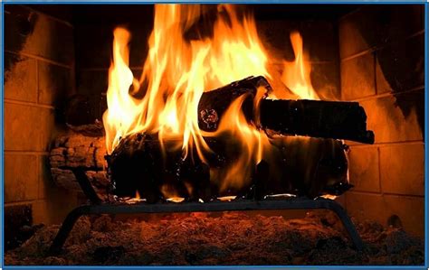 Full HD Fireplace Screensaver - Download-Screensavers.biz