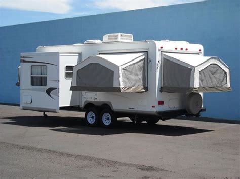 hybrid travel trailer slide out » Towable.us