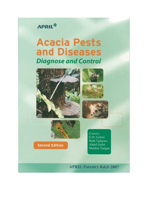 (PDF) Acacia Pests and Diseases: Diagnose and Control