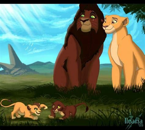 Kiara y Kovu felices para siempre. Kiara Lion King, Lion King 1 1/2, Kiara And Kovu, Lion King ...