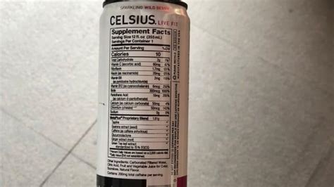 Celsius Energy Drink Ingredients (Explained) – energydrinkland.com