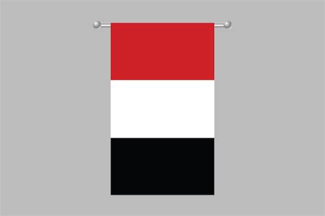 Premium Vector | Yemen flag The flag of Yemen Yemen national flag Yemen ...