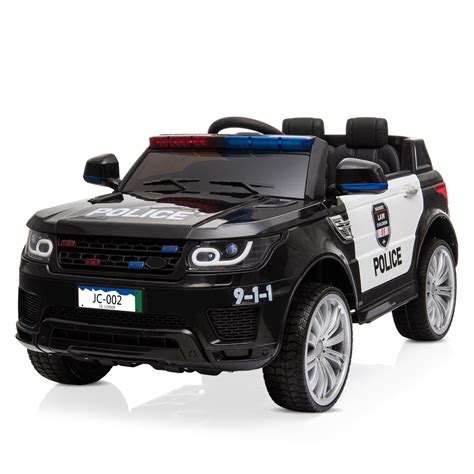 Kids Ride On Toys Police Car, URHOMERPO 12 Volt Ride on Cars with ...