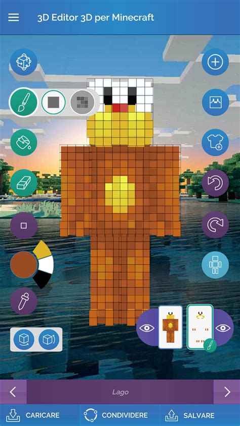 QB9 3D Skin Editor per Minecraft for Android - APK Download