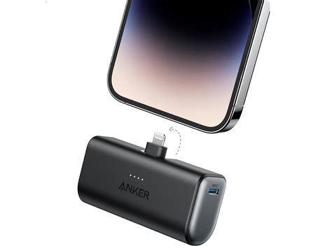 Anker Nano 5,000mAh Power Bank with Built-in Lightning Connector ...