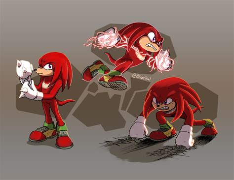 Movie Knuckles by BlazeTBW on DeviantArt