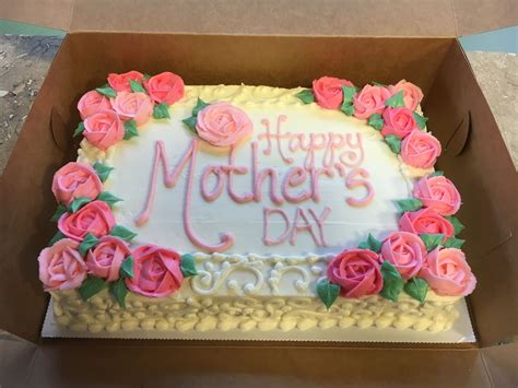 Mother's Day cake | Mothers day cake, Cake, Cake decorating