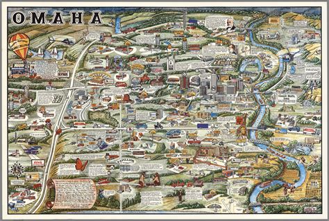 Map of Omaha from 1980 : r/Omaha