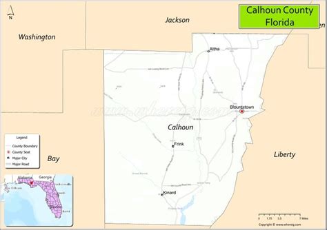 a map of the state of florida with its capital and major cities ...