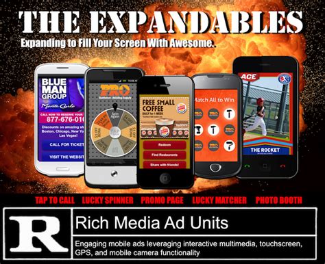 THE EXPANDABLES – Mobile Rich Media Ads Examples – FunMobility Blog