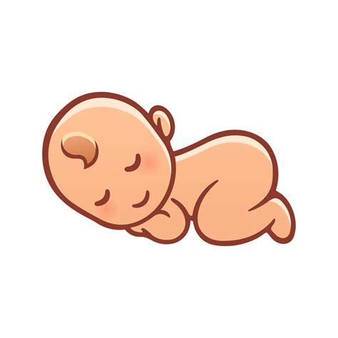 Cute Sleeping Baby Drawing Simple Cartoon | Baby drawing, Simple cartoon, Baby drawing easy