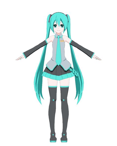 mmd Miku Anime Style download by Vanilla-Cocoflake on DeviantArt