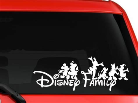 Best Disney Family Car Decals