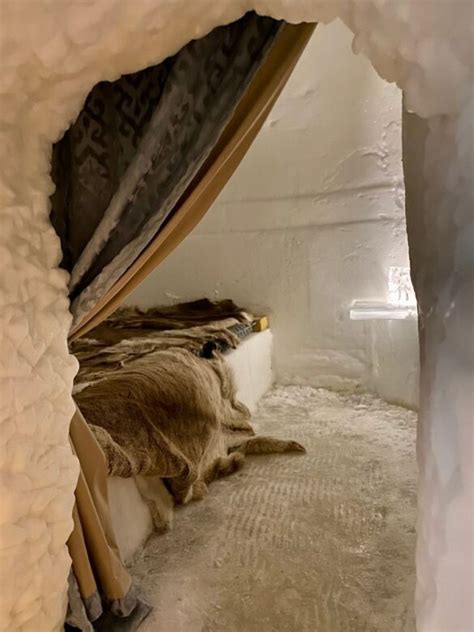 Igloo hotel bedroom – Fjords & Beaches