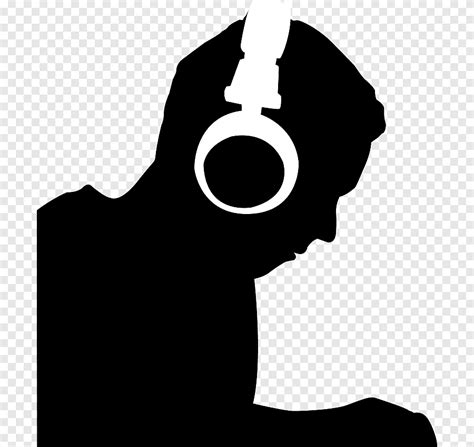 Man wearing headphones, people, headset png | PNGEgg