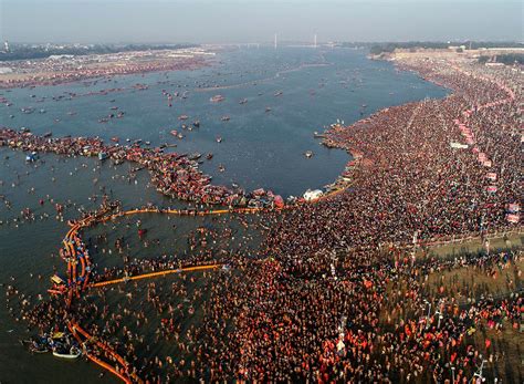 Incredible aerial shots captured at Kumbh Mela 2019 | India – Gulf News