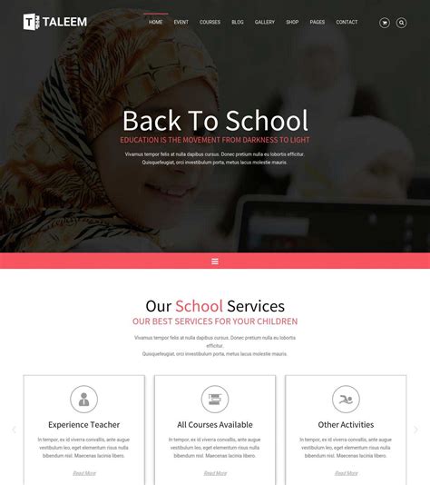 35+ Best Education Responsive HTML Templates for Universities, Schools ...