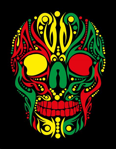 tattoo tribal skull vector art on Behance