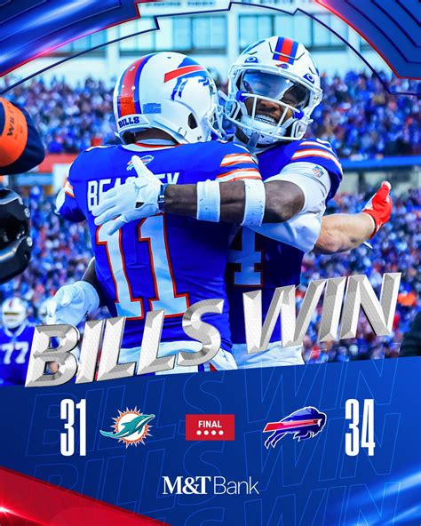 Buffalo Bills on Twitter: "*exhales* Wild Card Win. #BillsMafia https ...