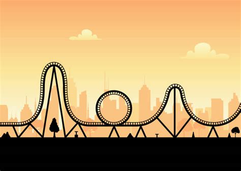 Cartoon Roller Coaster Illustrations, Royalty-Free Vector Graphics ...