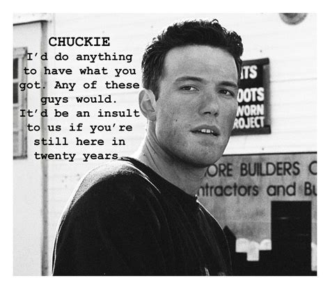 Ben Affleck In Good Will Hunting : In Good Will Hunting, Ben Affleck's ...