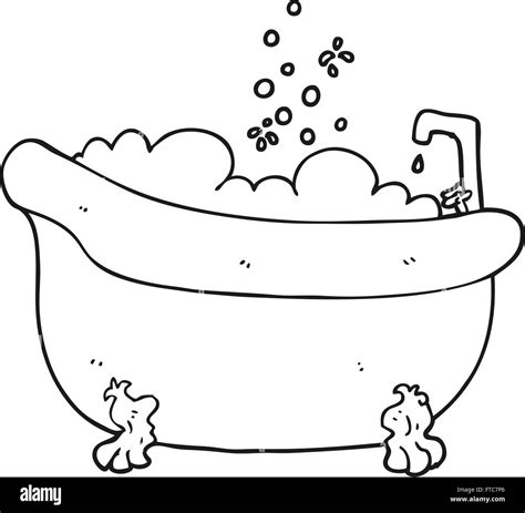 Take A Bath Clipart Black And White