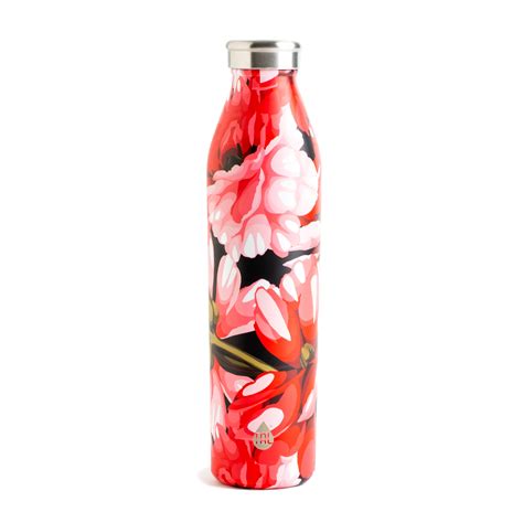 TAL 20 oz Pink Floral Double Walled Vacuum Insulated Stainless Steel ...