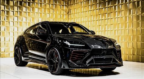 Black Lamborghini URUS by MANSORY FOR SALE - Slaylebrity