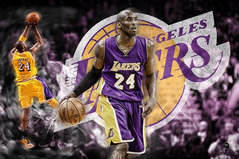 Kobe Bryant, LA Lakers Digital Art by SportsHype Art