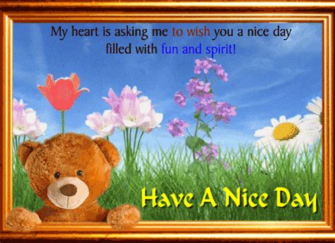 A Nice Day Card Just For You. Free Have a Great Day eCards | 123 Greetings