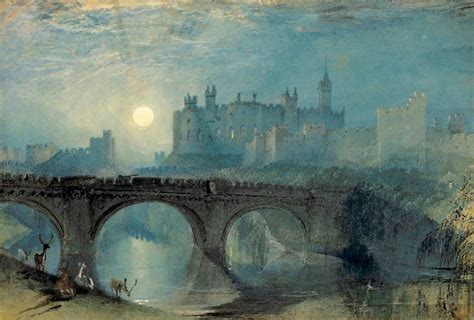 Alnwick Castle by JMW Turner c. 1829 Watercolour (Art Gallery of South Australia) | Arte ...