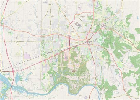 Map of Huntsville, Alabama | Streets and neighborhoods