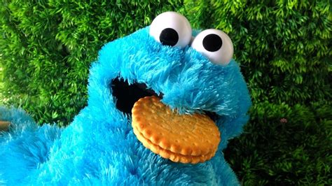 cookie monster eating cookies - YouTube