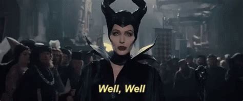 Well Well Angelina Jolie GIF - Well Well Angelina Jolie Maleficent - Discover & Share GIFs