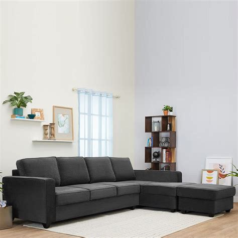 Wakefit Sofa Set for Living Room | 3 Year Warranty | L Shape Sofa, Sofa ...