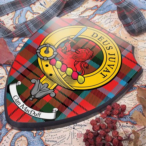 MacDuff Clan Crest Wall Plaque | Scottish clan tartans, Scottish clans ...