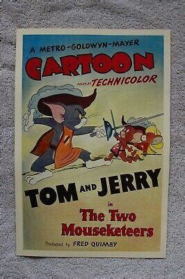 Tom and Jerry The Two Mouseketeers Lobby Card Movie Poster | #4560359600